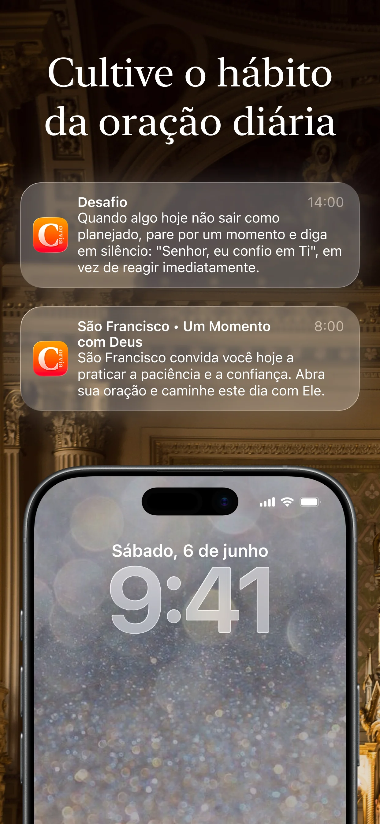 Ler um texto espiritual encorajador para os cristãos, meditar sobre os salmos que falam de Jesus